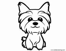 Yorkies are small, sweet and easy to take care of. Opening Download Resize Image Crop Pics Add Instagram Effect 1 Puppy Coloring Pages Yorkie Puppy Dog Drawing