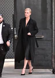When theron was 16 years old, she worked as a model for a year throughout europe. Charlize Theron Arrives At Jimmy Kimmel Live In Hollywood 01 15 2020 Hawtcelebs