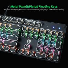 Sản phẩm được miễn phí giao hàng. Hjk900 7 Wired Mechanical Keyboard With 104 Keys Backlight Effect Keyboard For Laptop Pc Black With Outemu Blue Switches