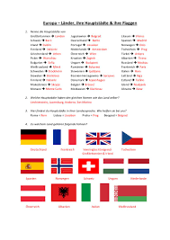 Flaggen Aus Europa Sachunterricht Europa Schule Europa Lernen
