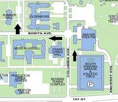 Pomona College Campus Map Campus Map
