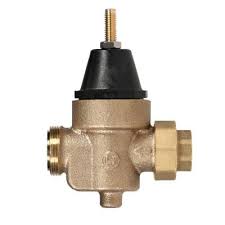 Watts 3 4 In Brass Mpt X Ftp Pressure Reducing Valve 3 4 Lfn45bm1 U The Home Depot Plumbing System Valve Brass
