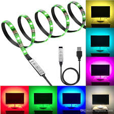Usb Led Tv Backlight Bias Lighting Kit Rgb 5v Led Strip Usb Tv Back Lighting For Hdtv Desktop Pc Etc Strip Lighting Led Lights Strips From Brightness 8888 4 6 Dhgate Com