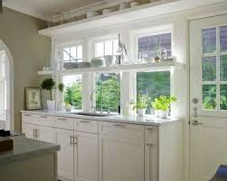 Maybe you would like to learn more about one of these? Open Kitchen Shelves And Stationary Window Decorating Ideas
