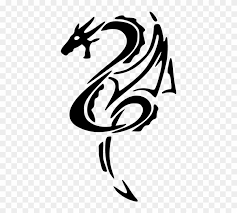 For example, you can design a dragon with portray, wings, and without wings and you can also portray your tribal dragon designs with smoke and flames. All Photo Png Clipart Simple Tribal Dragon Tattoo Free Transparent Png Clipart Images Download