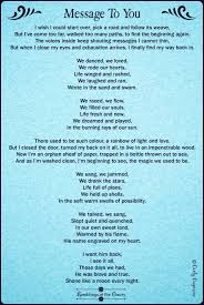 Message To You Poems Messages Quotes Deep