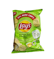 American style cream and onion 50g