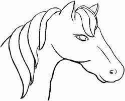 Horse Head Coloring Page Preeschool Horse Coloring Pages Horse Coloring Coloring Pages