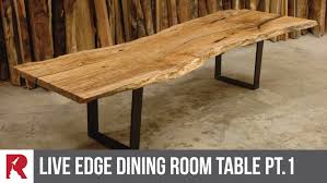 This Huge Sand Kiaat Live Edge Table Is So Much Fun To Work On From Sanding It Flush Adding In Bowtie Spline Slab Dining Tables Wood Table Diy Live Edge Table
