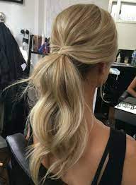 16 Trendy Wedding Hairstyles For Long Hair Volume Pony Tails Guest Hair Hair Styles Long Hair Styles