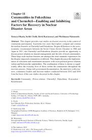 Just like a crisp black tuxedo with a bright white shirt, they are a classic (and gorgeous) combo! Pdf Communities In Fukushima And Chernobyl Enabling And Inhibiting Factors For Recovery In Nuclear Disaster Areas