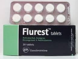 دواء فلورست Flurest لعلاج نزلات البرد والأنفلونزا خمسة طب
