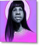 Aretha Franklin Canvas Print by Andre Koekemoer