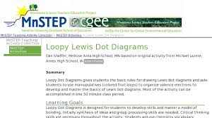 Loopy Lewis Dot Diagrams Curriki