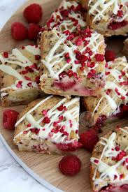 I played around with this blondies recipe i found in america's test kitchen cookbook. White Chocolate And Raspberry Blondies Jane S Patisserie