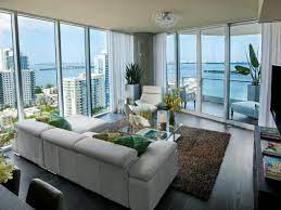 A contemporary living room will have gray, brown, cream, or white for the majority of the couches, chairs, and walls. Contemporary Living Room Decorating Ideas Design Hgtv