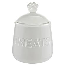 Choose from glass or ceramic dog treat jars with a variety of fun designs you can customize with names, photos, colors, messages and other custom details. Pet Snack Treats Jar Ceramic Treats Jar With Airtight Lid Kovot