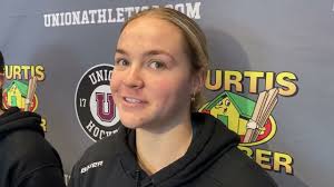 Union women's hockey opens ECAC Hockey play: Union players Stephanie  Bourque, Maddie Leaney