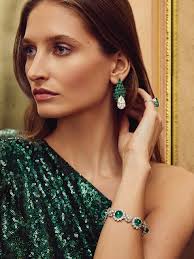 Cracking open the #SothebysArchives to find these Bulgari emerald and  diamond earclips from the collection of Cecile Zilkha. Here, Specialist  Kathleen Craig, Head of the New York Fine Jewelry Sale, remembers. “The