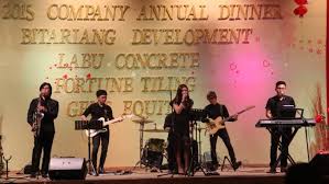 Labu Concrete 2015 Company Annual Dinner The Wedding Singer Wedding Living Singer