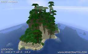 Badlands island seed · 3. Minecraft Giant Survival Island Seed Artomix