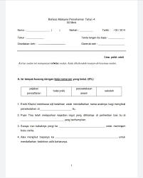 Kumpulan soalnya lengkap banget dalam bentuk pdf, bisa di print. Latihan Bahasa Melayu Tahun Divine Home Tuition Facebook