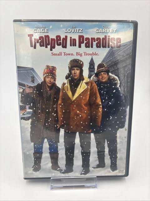 TRAPPED IN PARADISE DVD 1994 Comedy Nicolas Cage Jon Lovits Dana Carvey  $14.95 - PicClick CA
