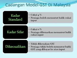 Keperluan Gst Di Malaysia Berdasarkan Pengalaman Negara Singapura