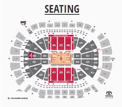 Factual Toyota Center Seating Chart Rockets Game Toyota