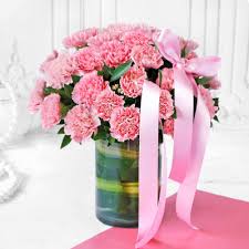 This is the official copyrighted photo of online flower search llc and may not be copied, downloaded or otherwise reproduced without written approval from. Buy Pink Carnations Flowers Online Order Pink Carnations Flower For Delivery In India Igp Com