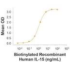 Recombinant Human IL-15 Biotinylated Protein, CF BTN015-025: R&D ...