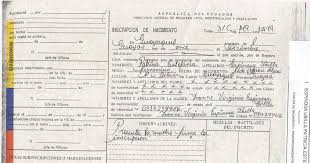El incidente tiene el id: Acceptable Ecuadorian Birth Certificates For Us Immigration Inscripcion De Nacimiento And Libro De Nacimientos Fickey Martinez Law Firm