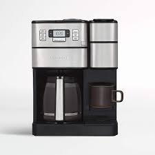 10 cup coffeemaker w/ built in grinder: Cuisinart Coffee Center Grind Brew Plus Coffee Maker And Single Serve Brewer Crate And Barrel