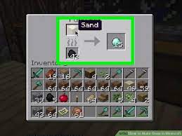 How do you make glass blocks in minecraft? How To Make Glass In Minecraft