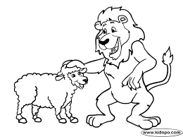 Feb 26, 2021 · some of the coloring page names are prophets secrets december 12 advent coloring book to and s letter l is for lamb coloring lion and lamb clipart 101 clip art lion observe his prey coloring color luna 20 sheep and lamb farm animals coloring to malowanki dla dzieci 8 fd dibujo para colorear len img 8904 baby lamb eating grass coloring coloring sky. Lion And Sheep Coloring Page