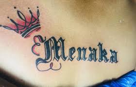 If so, then a crown tattoo is the perfect option for you. Surya Salon Tattoos On Twitter Name Tattoo Desingn With Crown Tattoo Work Surya Salon Tattoos Tirupur 3 9655006373