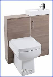 oak bathroom cloakroom floor vanity