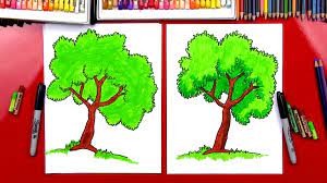 This is a good place to learn to paint.i want to use this when i help the kids paint. How To Draw A Tree Art For Kids Hub