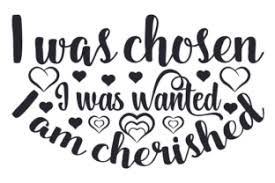 I Was Chosen I Was Wanted I Svg Cut Files Pin By Etsy On Products Cutting Files Flower Svg Filing Pinterest