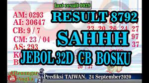 Prediksi Taiwan 25 September2020 Bocoran Togel Taiwan Hari Ini Togelt Taiwan Kamboja September
