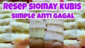 Sebelumnya mohon dukungannya ya untuk like video ini. Resep Siomay Kubis Enak Buat Jualan Bareng Cilok Youtube