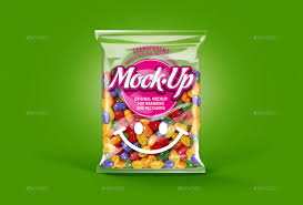Transparent Foil Pouch Packaging Mock Up Ad Pouch Ad Packaging Mock Transparent Foil Pouch Packaging Foil Pouches Foil