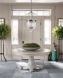 Born To Be Blue Bower Power Round Entry Table Round Foyer Table Entry Table Decor