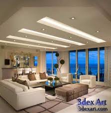 Modern False Ceiling Designs For Living Room And Hall 2018 With Lighting Ideas Ceiling D Ceiling Design Living Room Ceiling Design Modern House Ceiling Design