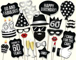 Photobooth 60th Birthday Photo Booth Props Free Printable 60th Birthday Photo Booth Props Printable Pdf Black And Etsy Birthday Props Birthday Photos Birthday Photo Booths