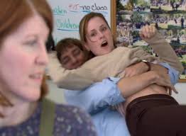 In "The Fight" when looking back at Pam and Jim, Meredith's thoughts are  written