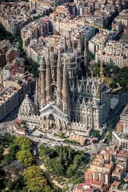 Large roman catholic church in barcelona, spain. Sagrada Familia Church Barcelona Spain By Antoni Gaudi Gaudi Architecture Gaudi Barcelona Travel