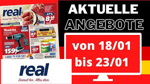 Clever einkaufen geht mit real ganz einfach. Aktuelle Prospekt Angebote Real Prospekt De 18 01 21 23 01 21 Youtube