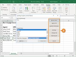 Spell Check In Excel Customguide