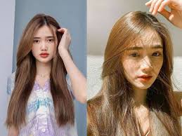 7+ kiểu tóc dài thẳng cho mặt tròn hot nhất năm 2025